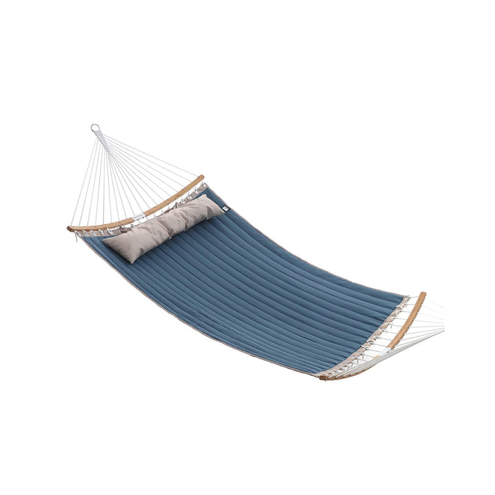 Blue Portable Hammock with Pillow