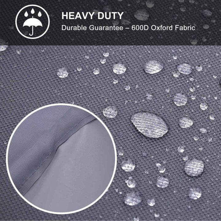 Grey Parasol Umbrella Cover with Rod