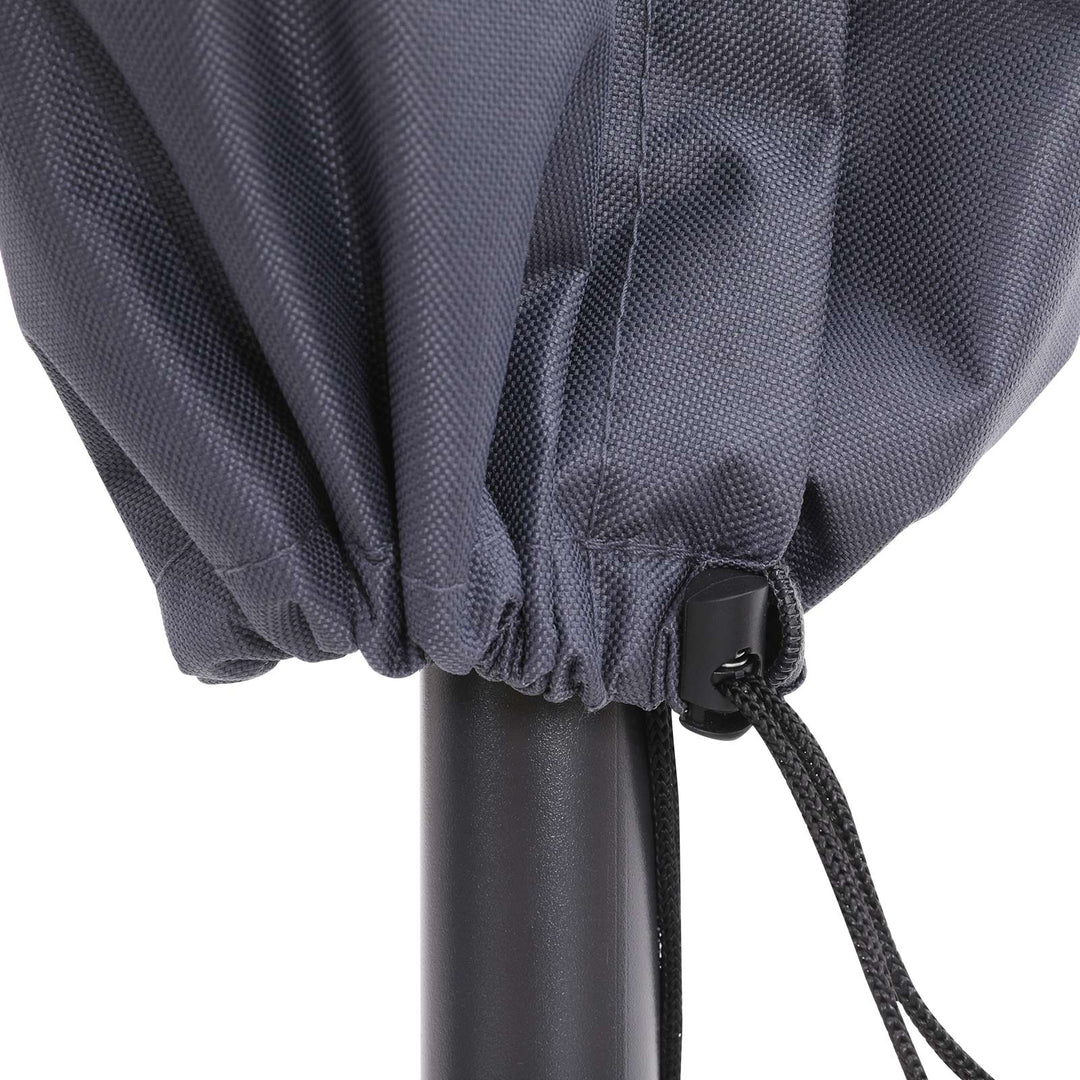 Grey Parasol Umbrella Cover with Rod