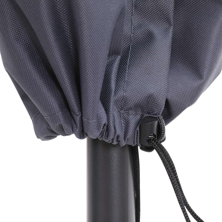 Grey Parasol Umbrella Cover with Rod