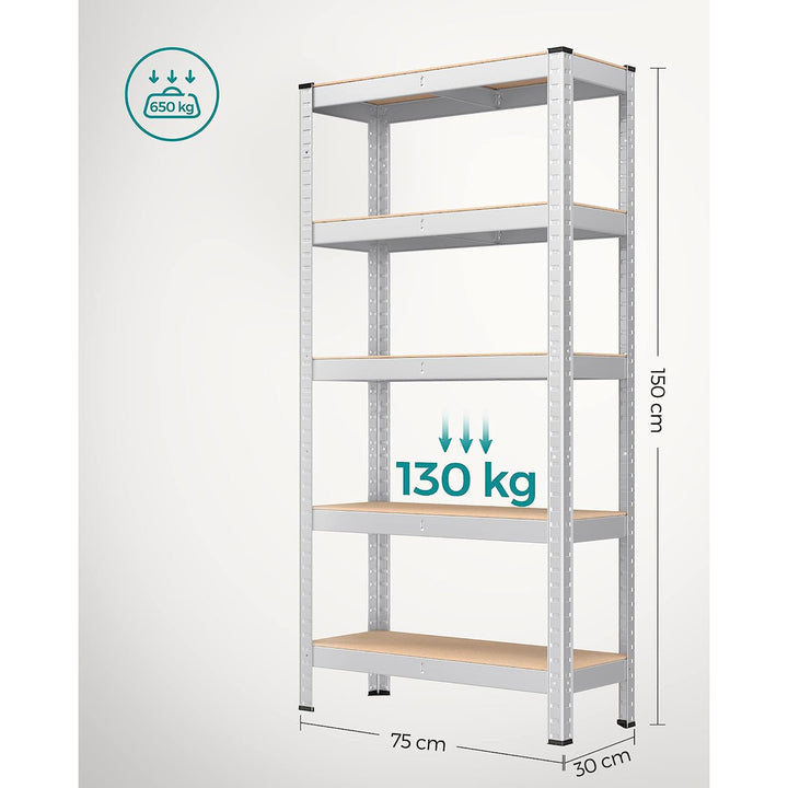 SONGMICS 5-Tier Shelving Unit