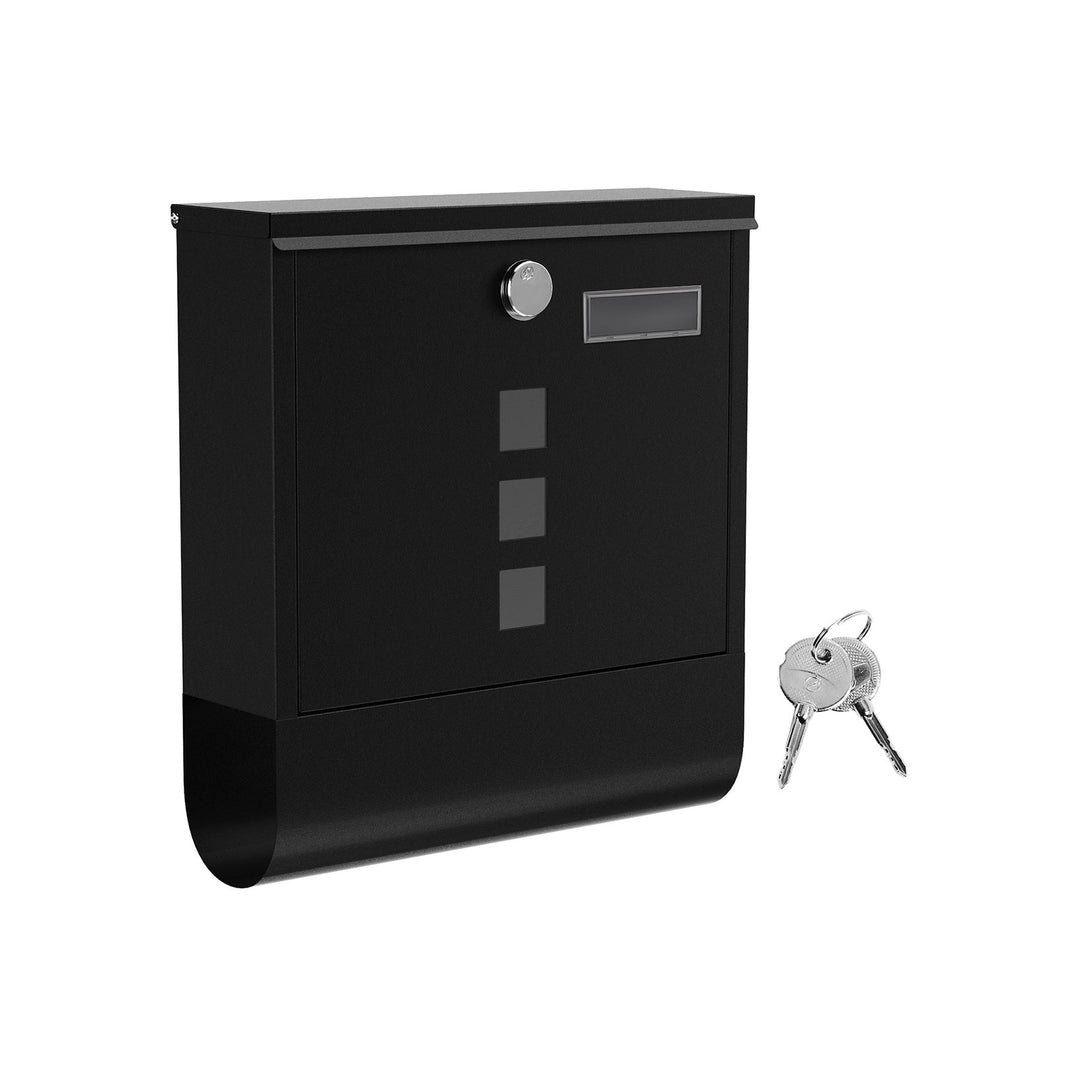 Wall-Mounted Mailbox with Lock