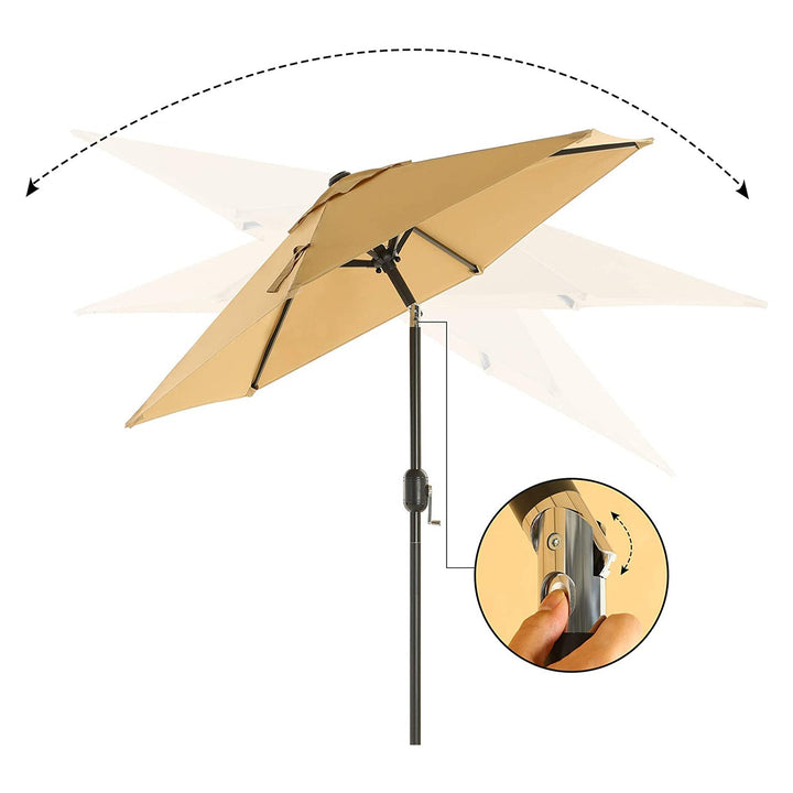Garden Parasol Umbrella 2M
