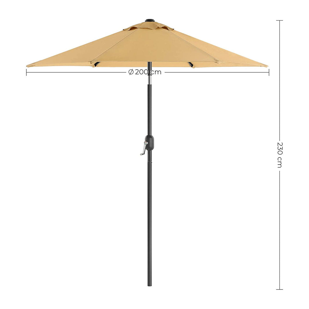 Garden Parasol Umbrella 2M