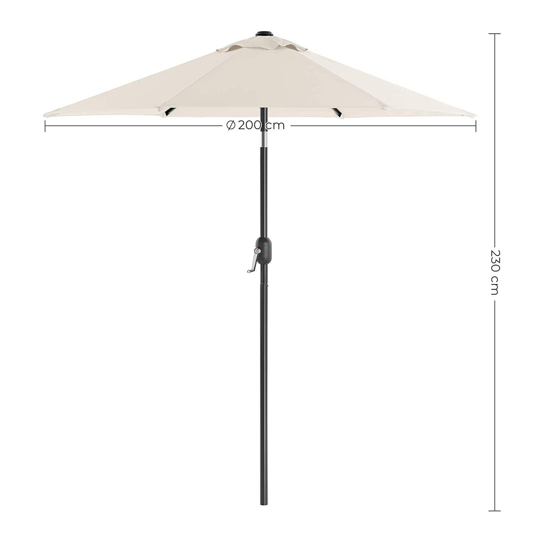 Parasol Umbrella with Metal Pole