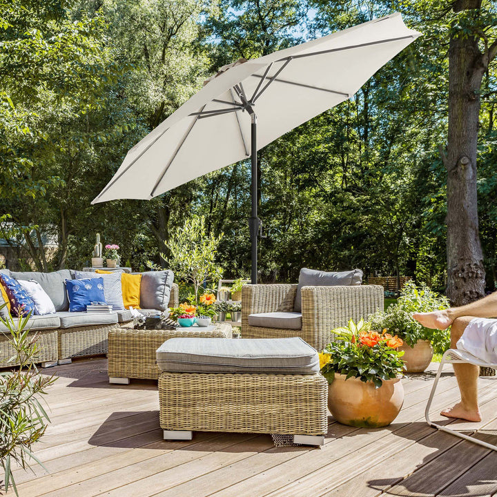 2.7 m Garden Parasol Umbrella