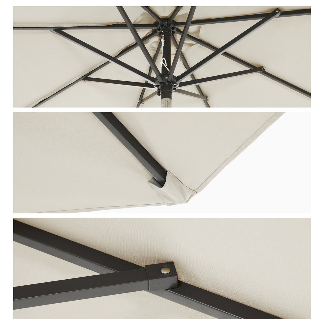 2.7 m Garden Parasol Umbrella