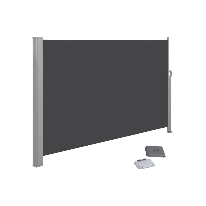 Grey Large Privacy Protect Screen for Patio