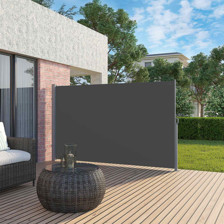 Grey Large Privacy Protect Screen for Patio