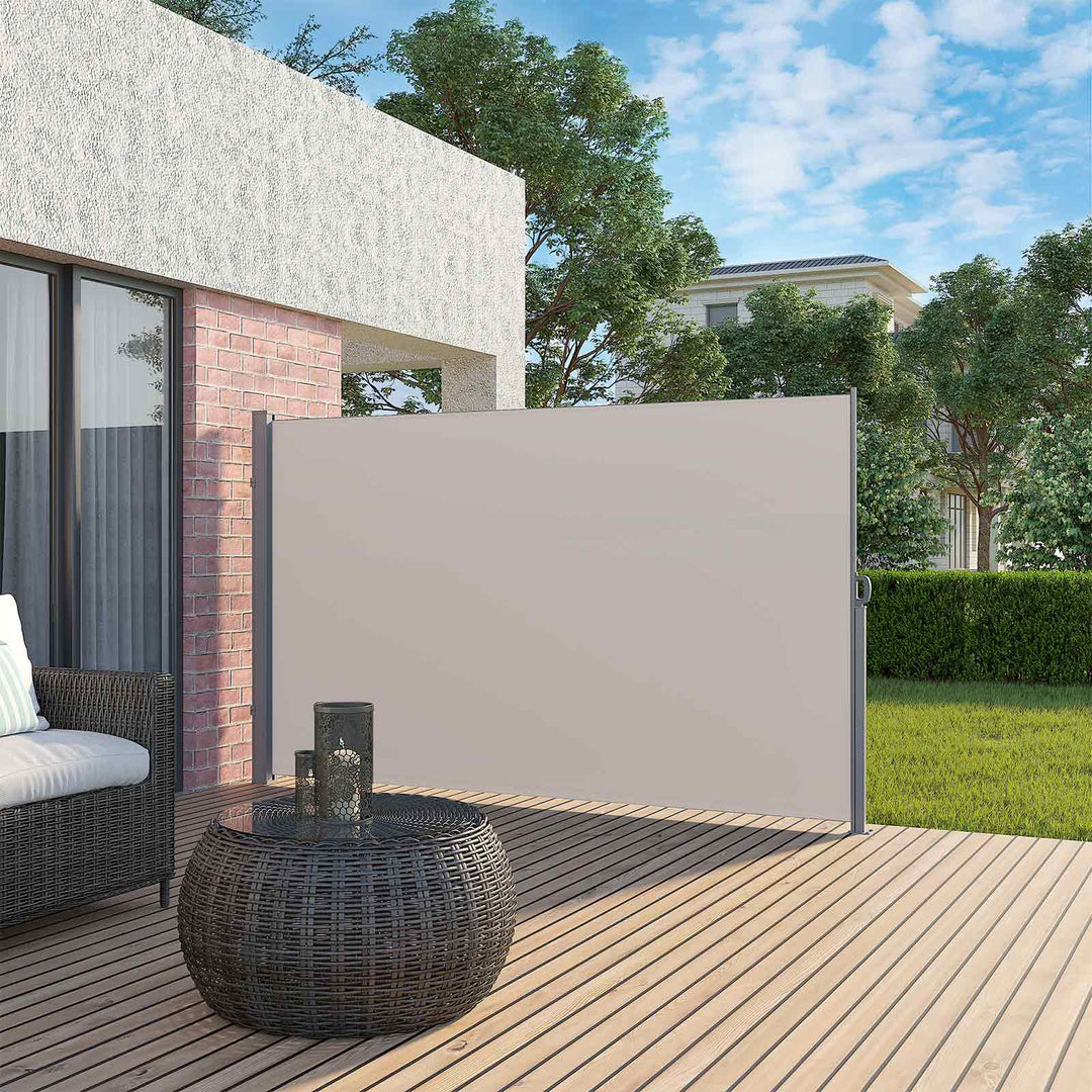 Taupe Privacy Protection Screen for Patio &amp; Terrace