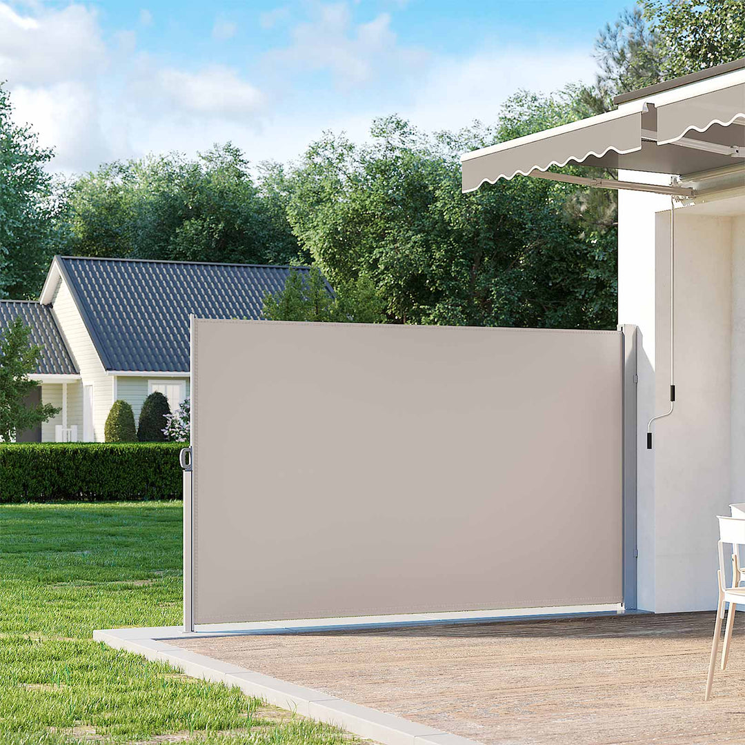 Taupe Privacy Protection Screen for Patio &amp; Terrace