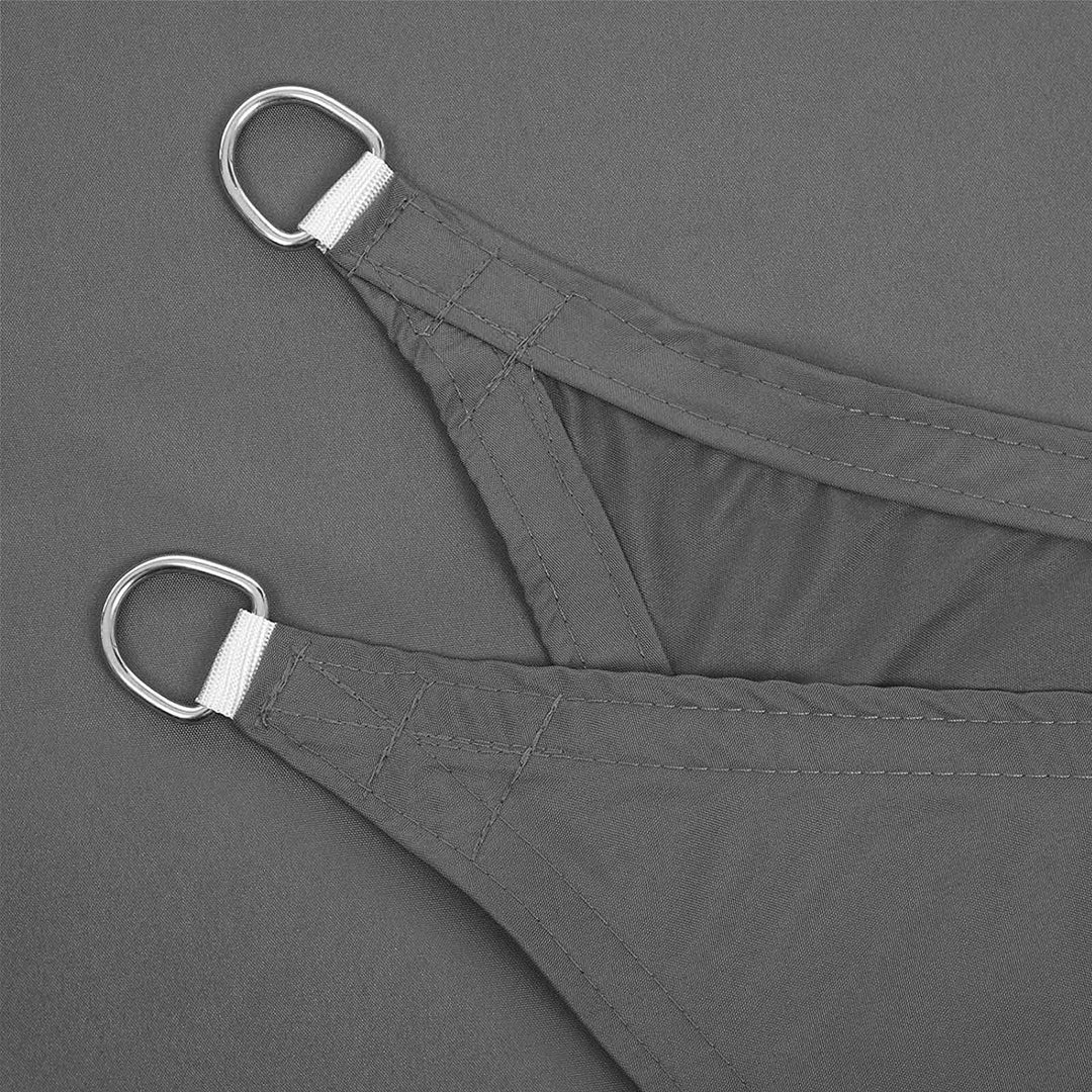 3 x 4 m Sun Shade Sail Smoky Grey