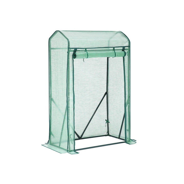 Small Greenhouse with Metal Frame for Backyard