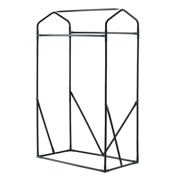 Small Greenhouse with Metal Frame for Backyard