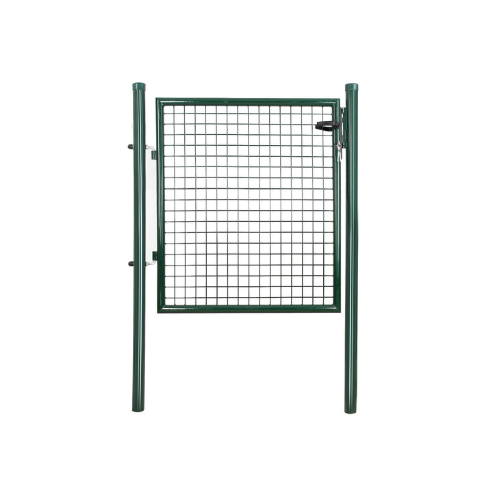 Galvanised Metal Garden Gate