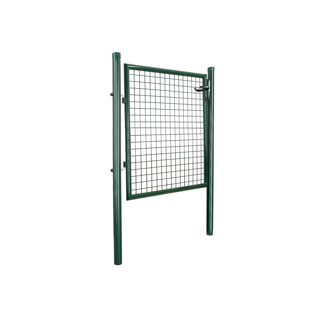 Galvanised Metal Garden Gate