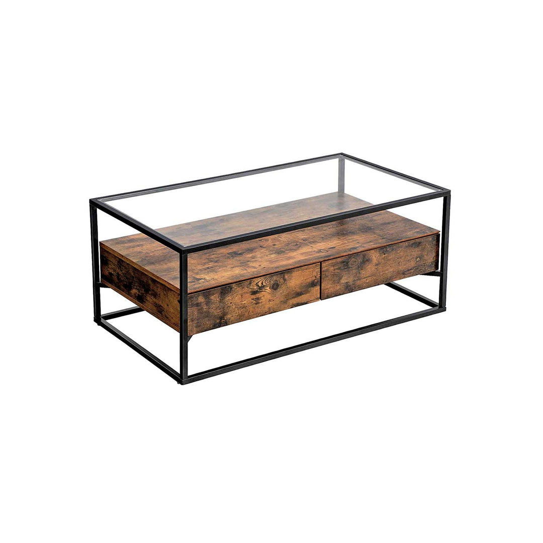Glass Top Coffee Table