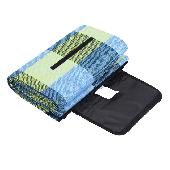 Green Blue Picnic Blanket