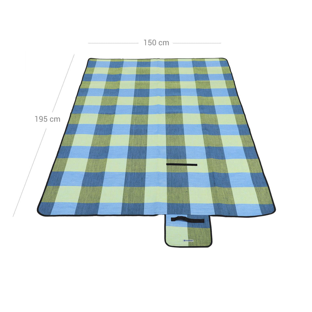 Green Blue Picnic Blanket