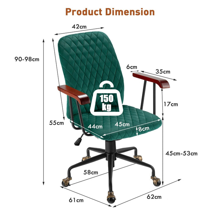 Adjustable Rocking Leisure Chair- Green