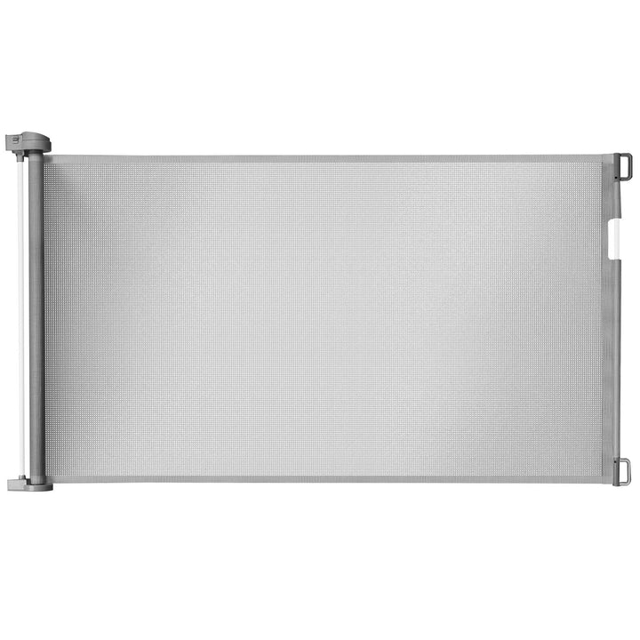 Retractable Safety Gate with Lock-Grey