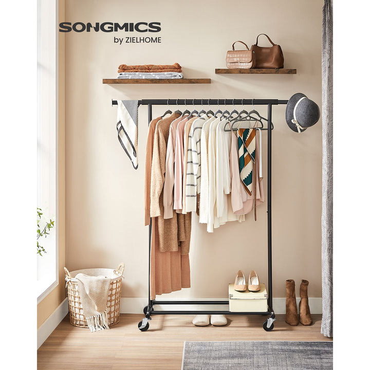 Mobile Clothes Garment Rack