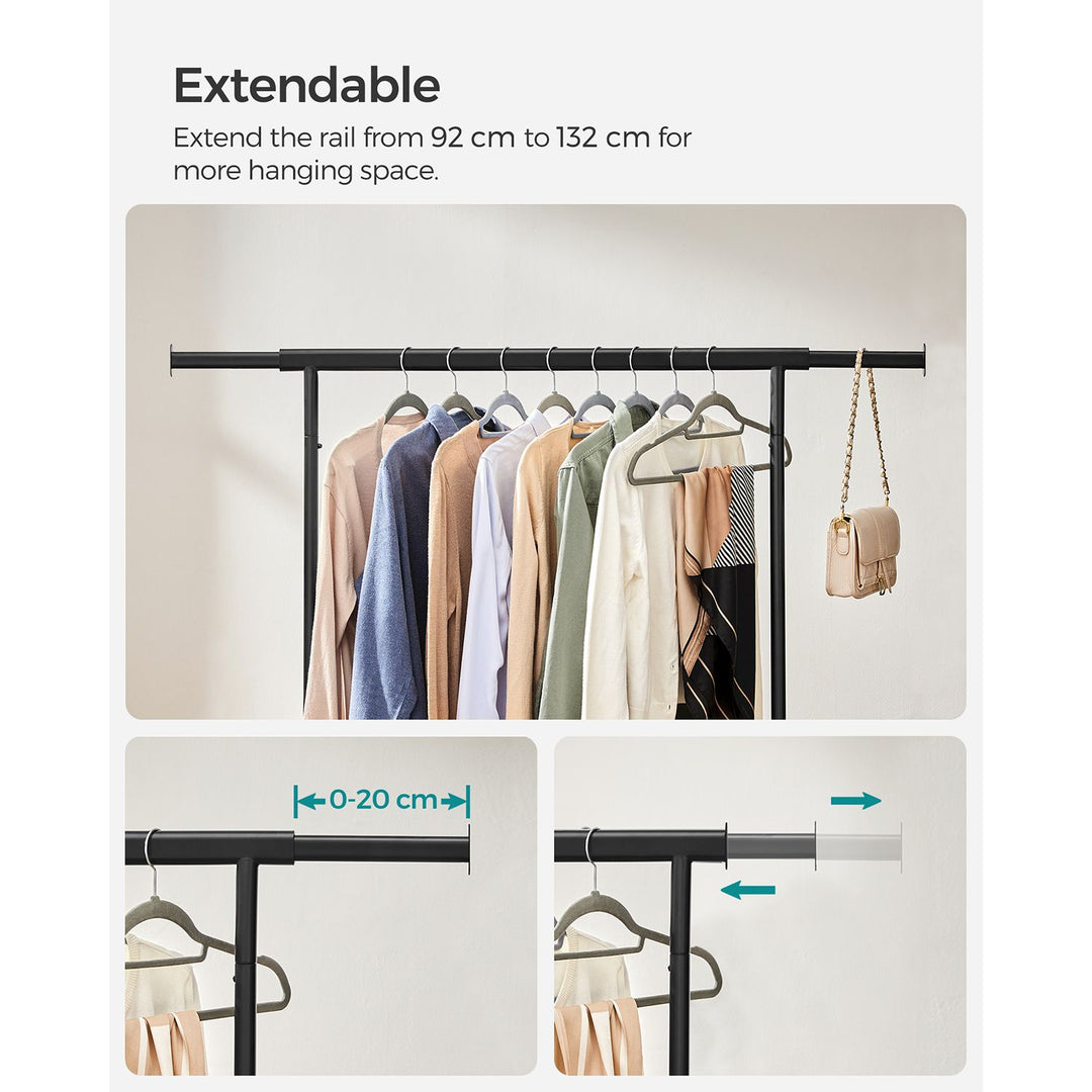 Mobile Clothes Garment Rack