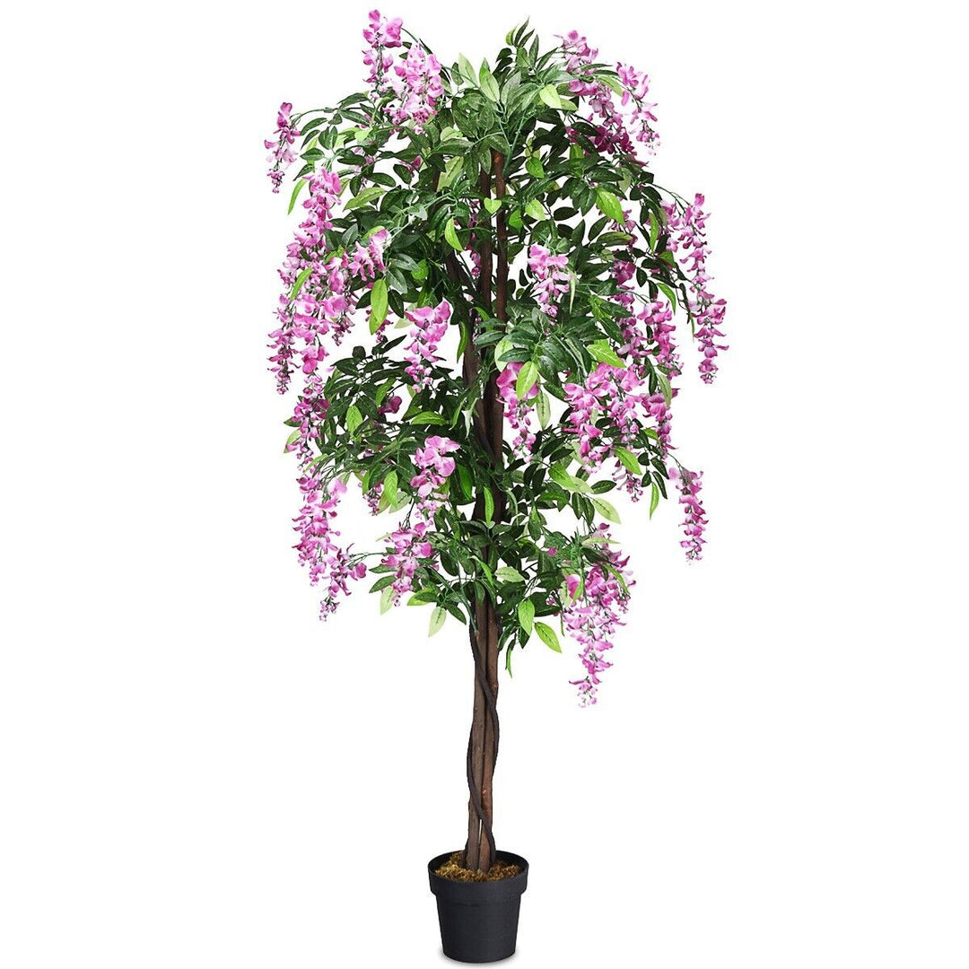 Ficus Artificial Tree for Living Room Office Decor