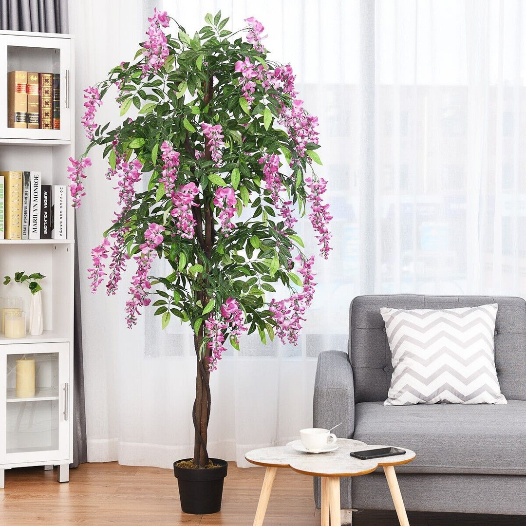 Ficus Artificial Tree for Living Room Office Decor