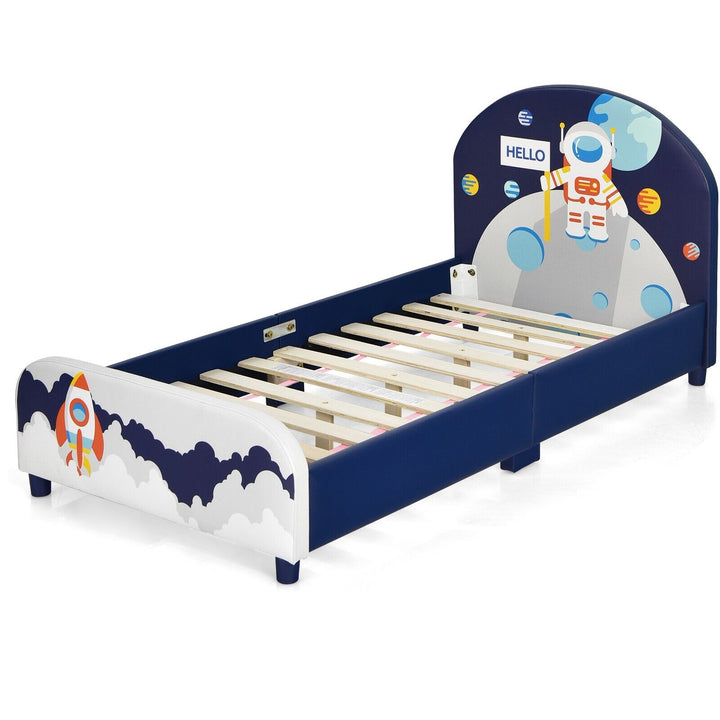 Kids Bed with Headboard and Footboard