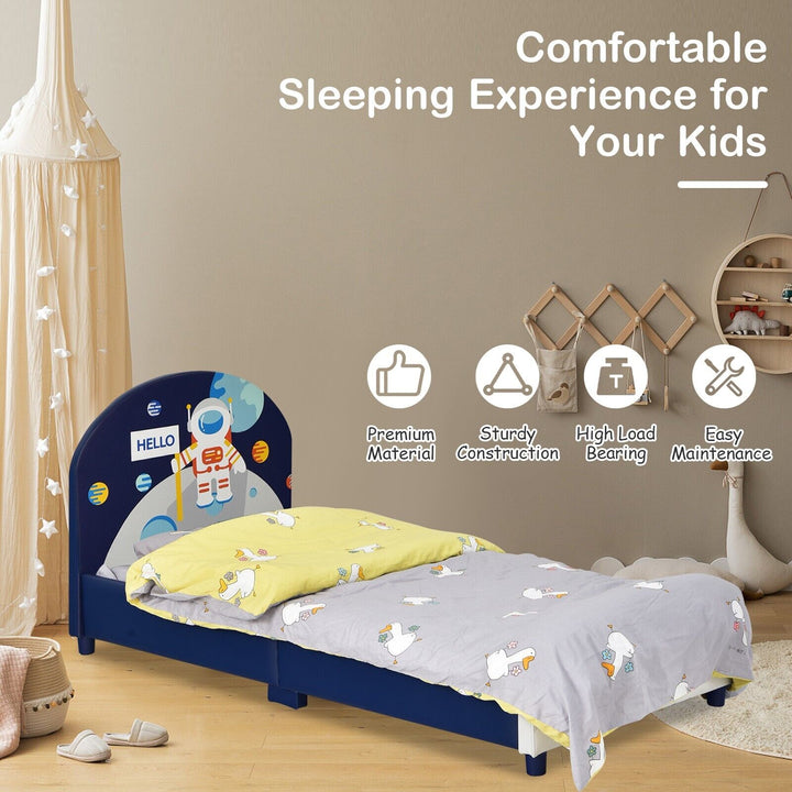 Kids Bed with Headboard and Footboard