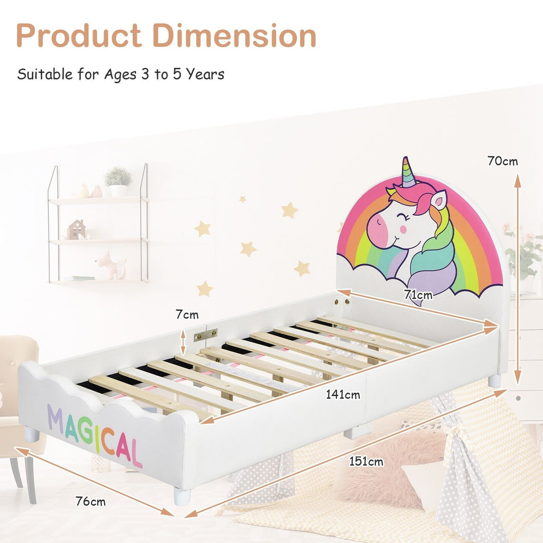 Kids Bed with Adjustable Feet