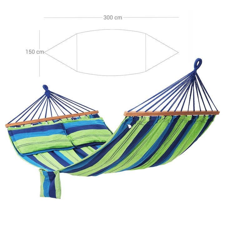 SONGMICS Hammock with 2 Pillows