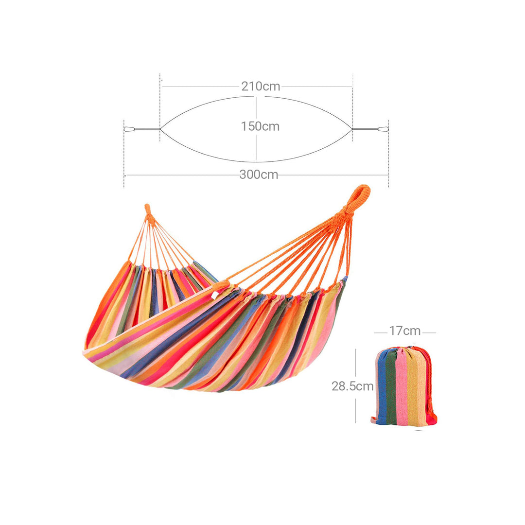 Hammock with Carry Bag Rainbow