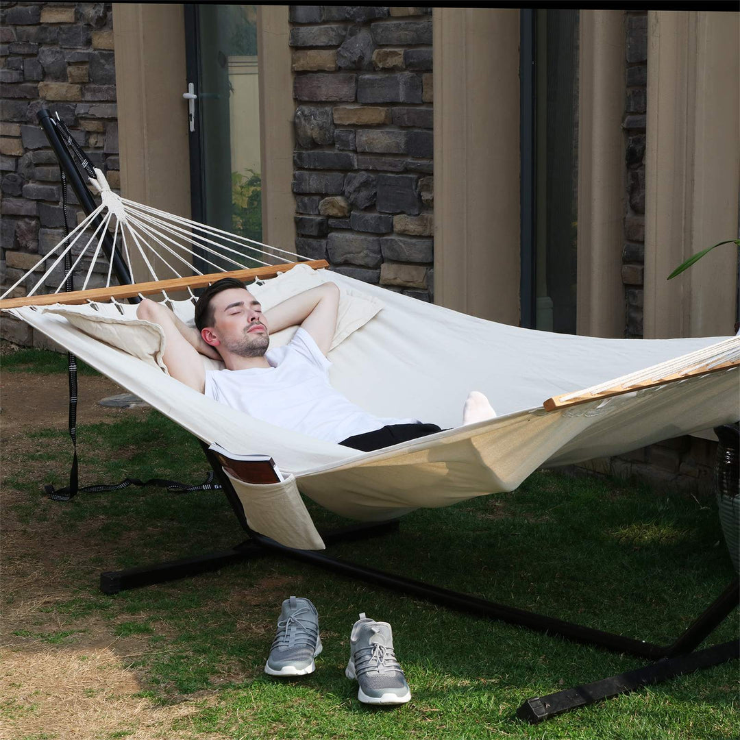 Hammock with Two Pillows
