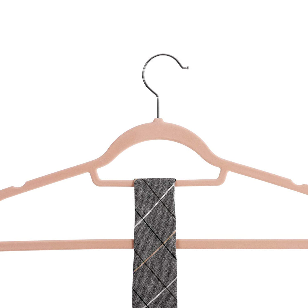 Hangers with Tie Organiser
