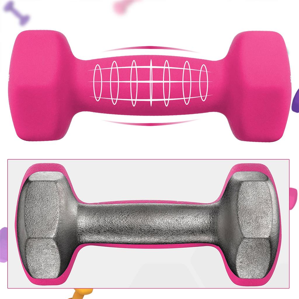 Hex Dumbbells Set with Stand