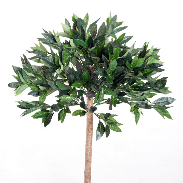 3ft Artificial Olive Tree Indoor Plant Greenary for Home Office Potted in An Orange Pot