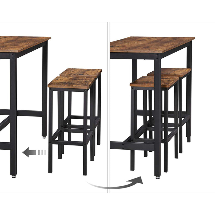 Bar Table with 2 Bar Stools