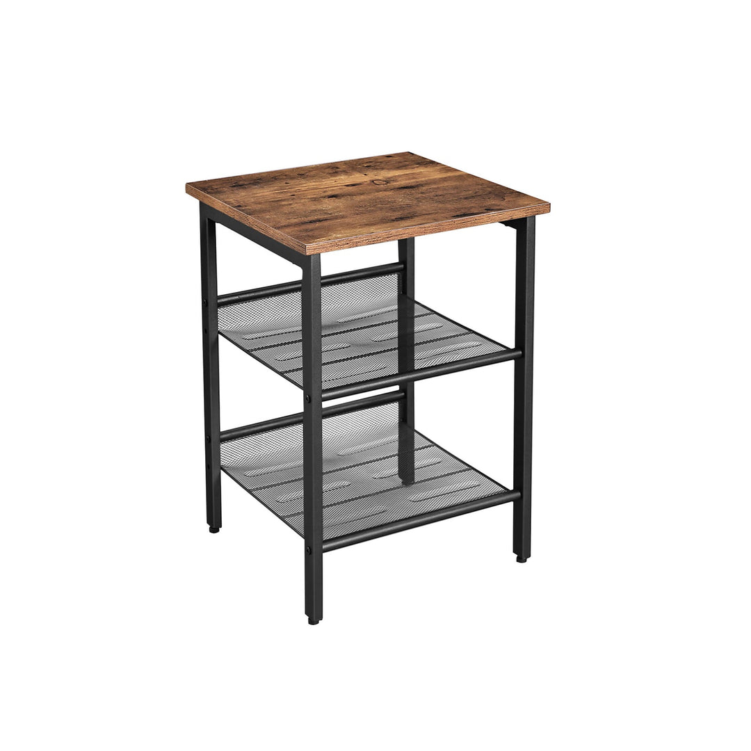 Industrial Side End Table