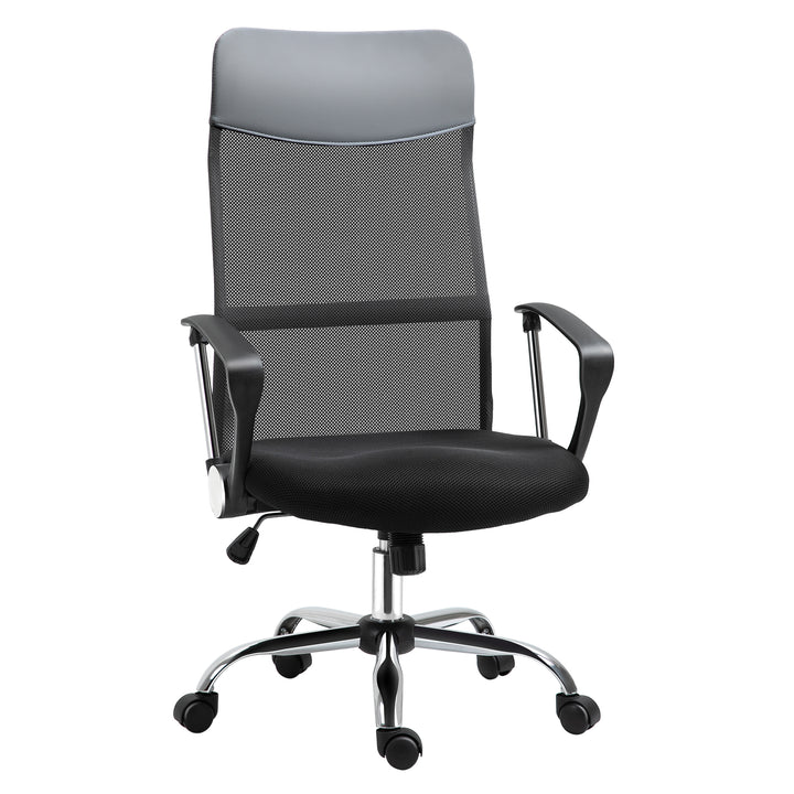 Ergonomic Office Chair Mesh Chair with Adjustable Height Tilt Function Black