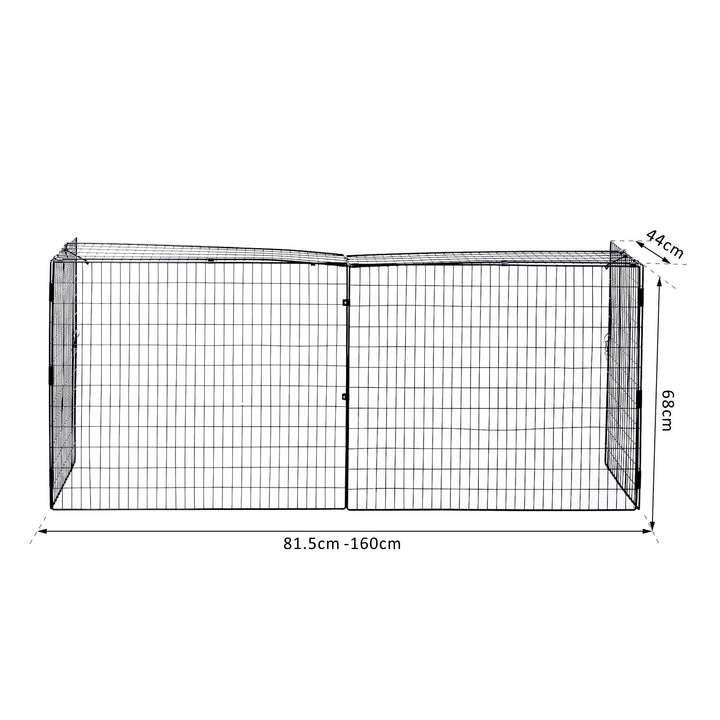 Extendable Safety Fireguard Extendable Fireguard Screen-Black