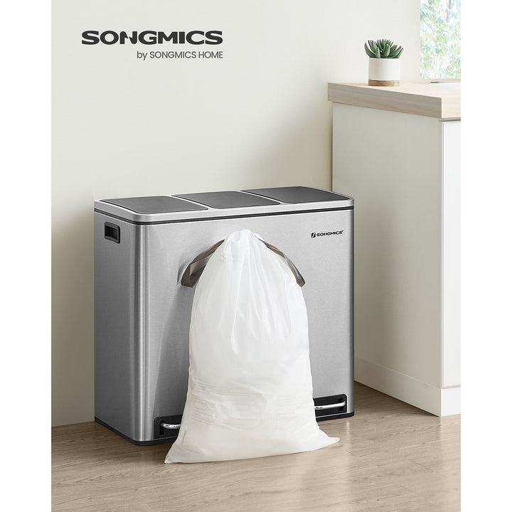 Bin Liners for 15-20L Kitchen Bins 40 Pieces