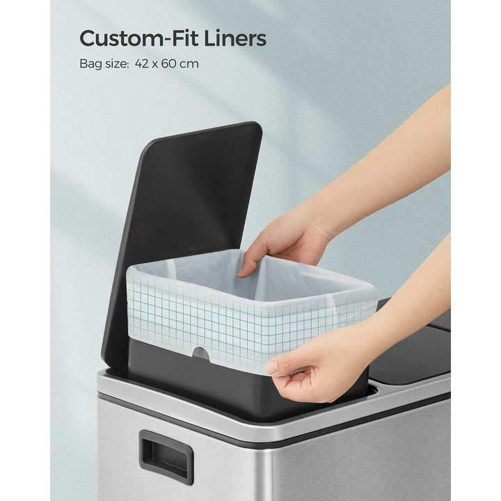 Bin Liners for 15-20L Kitchen Bins 40 Pieces