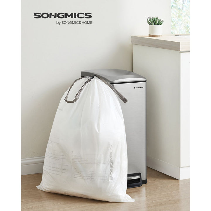 45-55L Drawstring Rubbish Bags 3 Rolls 120 Pieces