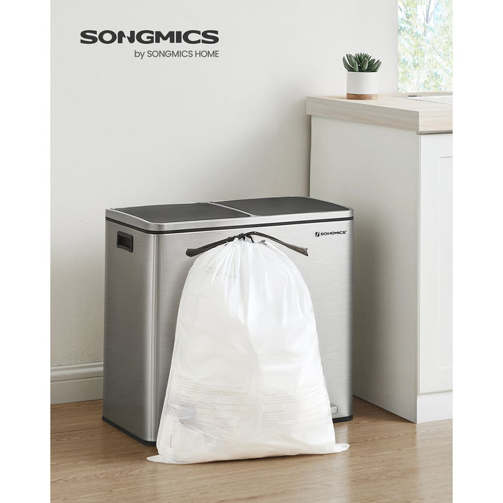 25L Drawstring Rubbish Bags 1 Roll 40 Pieces