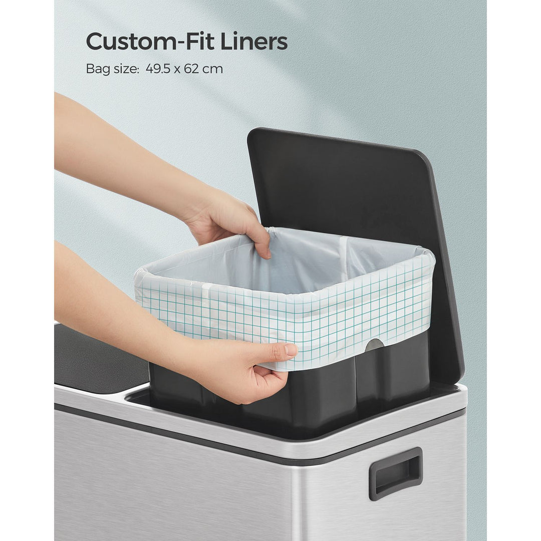 25L Drawstring Rubbish Bags 1 Roll 40 Pieces