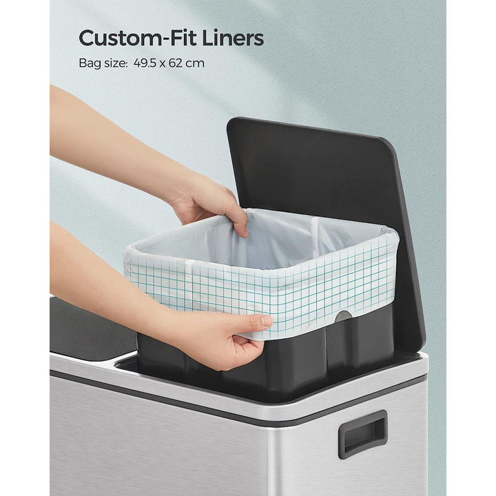 Bin Liners for 25L Kitchen Bins 80 Pieces