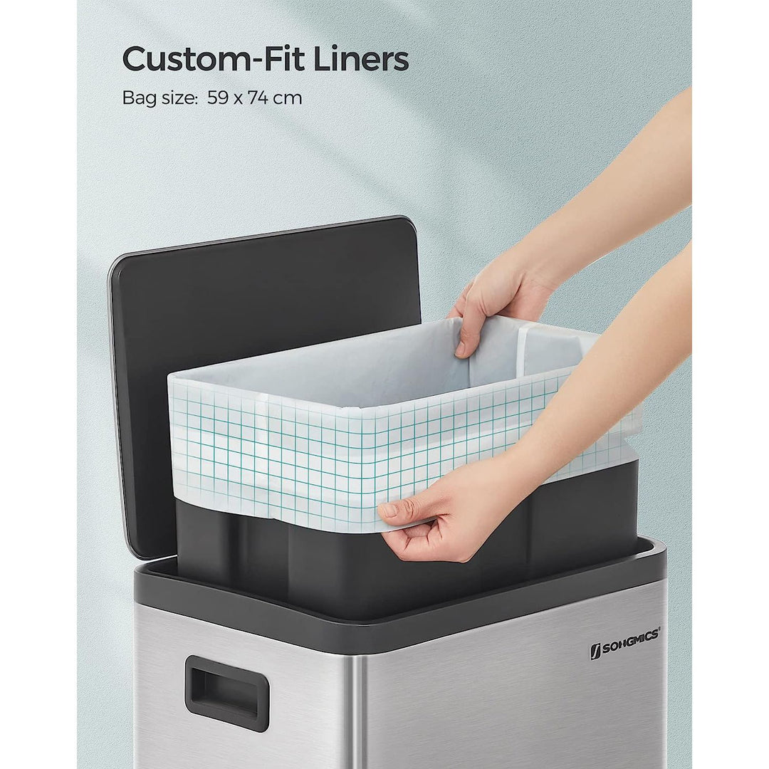 Bin Liners for 50L Kitchen Bins 80 Pieces