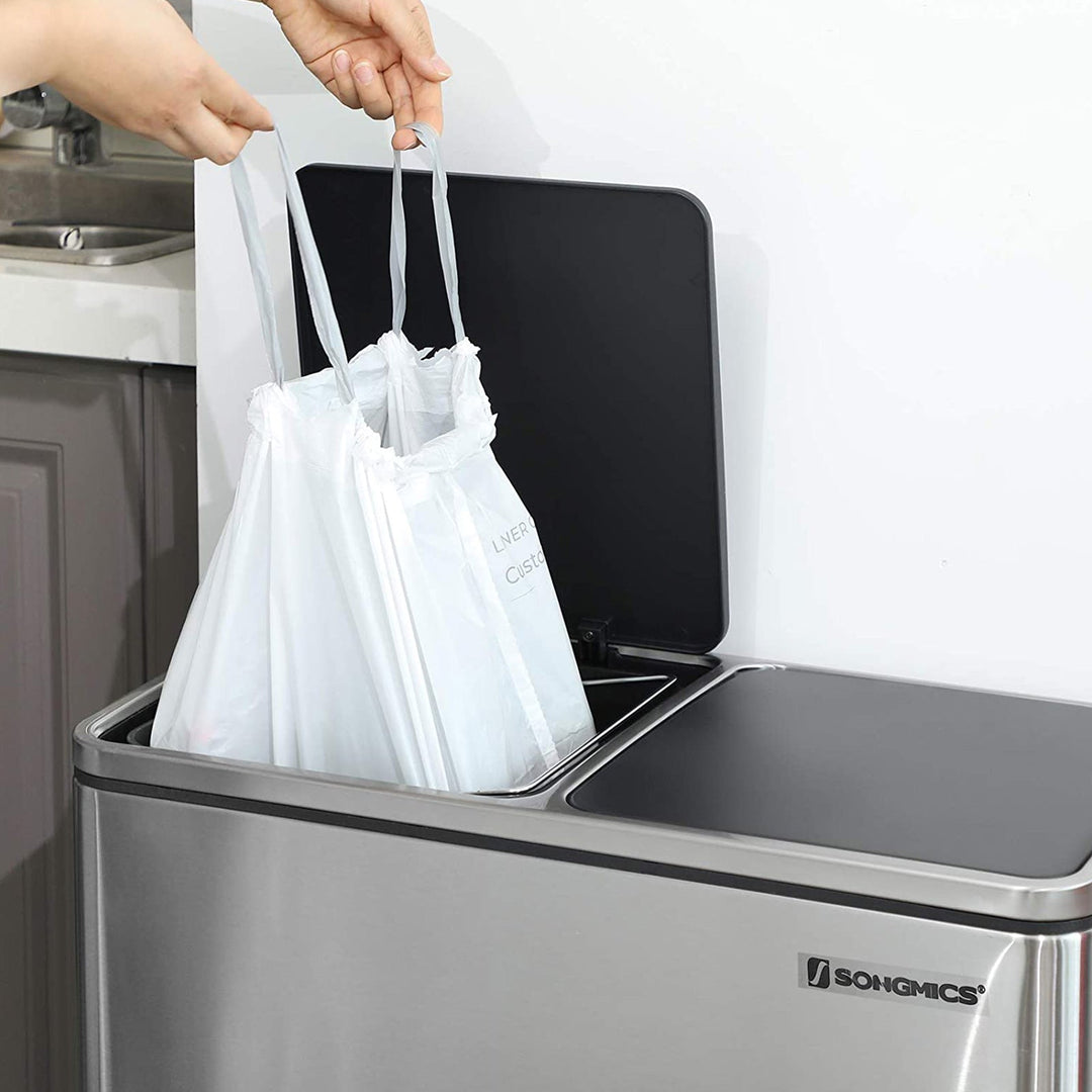 30L Garbage Bags for 60L Double Trash Can